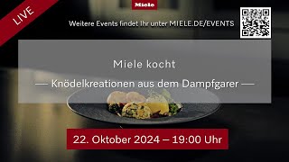 Miele kocht  Knödelkreationen aus dem Dampfgarer [upl. by Gilson336]