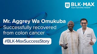 Mr Aggrey Wa Omukuba successfully recovered from Colon Cancer  Patient Success Story [upl. by Elleinnod185]