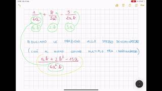 Somma e Sottrazione tra frazioni algebriche 2 [upl. by Dimond312]