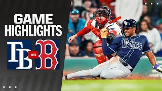 Rays vs Red Sox Game Highlights 51524  MLB Highlights [upl. by Franciscka]