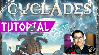 ¿Cómo jugar Cyclades Legendary edition │ DampA Tutorial [upl. by Buzz]