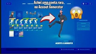 Achei uma conta RARA season 3 no Accout Generator 😱😱😱😱😱😱 [upl. by Hgielek]