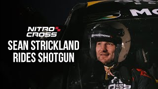 UFC Champion Sean Strickland Rides at Nitrocross SoCal [upl. by Elehcar]