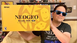 NeoGeo Arcade Stick Pro Mini Console Unboxing [upl. by Zrike112]