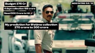 Singham Again ki Box Office Report Kya Movie Hit ya Flop bhoolbhulaiyaa3 [upl. by Ynove]