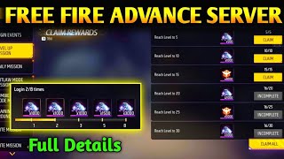 FREE FIRE ADVANCE SERVER OPEN KAISE KARE  ADVANCE SERVER FREE FIRE DOWNLOAD  ADVANCE SERVER FF [upl. by Anaul449]