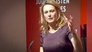 Anja Reschke  Journalistin des Jahres 2015  Dankesrede [upl. by Vera]