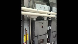 RUUD Downflow Complete Installations hvacinstall hvacinstallation ruud airconditioning [upl. by Koressa]