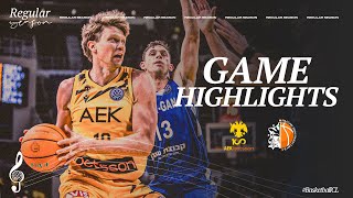 AEK Betsson BC v Maccabi RamatGan  Highlights  BasketballCL 202425 [upl. by Zohar]