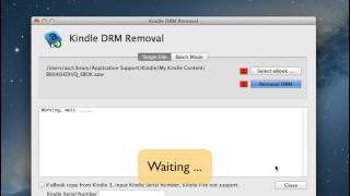 How to remove DRM from Kindle ebook [upl. by Lonne]