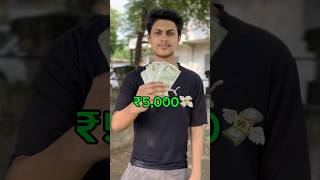 Rishabh Ranjan Mini Vlog  ₹5000 Challenge 💸shorts challenge price minivlog viral adventure [upl. by Igal837]