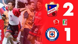 Irapuato 2  1 Cruz Azul Invierno 2000 [upl. by Griggs443]