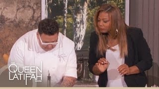 MasterChefs Graham Elliot on The Queen Latifah Show [upl. by Novoj]