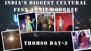 Thomso Day 3  🎤 Sunidhi Chauhan Live Performance  IIT Roorkee College Fest 🎉🎶iitroorkee fest [upl. by Kcarb]