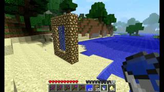 Minecraft How to Make An Aether Portal [upl. by Anoi]