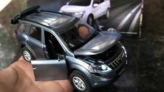 Unboxing of 2017 Mahindra XUV500 132 Diecast Model Toy car Modified with led [upl. by Bliss]