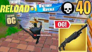 Fortnite Reload  High Kill Solo vs Duos OG Gameplay Keyboard amp Mouse [upl. by Riancho568]