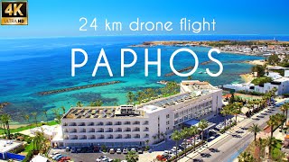 PAPHOS Hotels and Beaches Check Out Any Hotel in 1 Minute  Cyprus [upl. by Rofotsirk317]