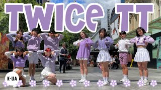 KPOP IN PUBLIC AUSTRALIA TWICE트와이스  TT 1 TAKE DANCE COVER [upl. by Angelina]