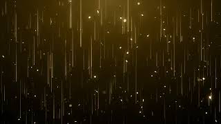 Particles Gold Glitter Awards Dust Abstract Background Loop [upl. by Fenwick]