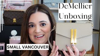 DEMELLIER SMALL VANCOUVER UNBOXING  What Fits Inside  PROMO CODE IN DESCRIPTION [upl. by Medin]