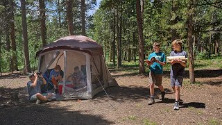 Wenzel Klondike 8 Person Family Camping Tent  100k Bonuses in Description [upl. by Kaden]