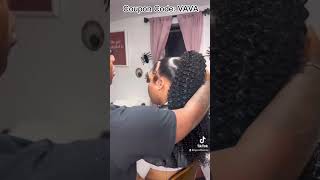 🙌Instant Drawstring Ponytail Install Clipin Curly Extensions For Blackgirls FtELFINHAIR [upl. by Raddatz]