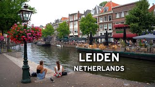 🇳🇱 Leiden Netherlands 4K [upl. by Oigufer]