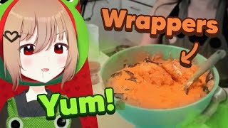 AI cooks HORRIFIC dishes ft Layna and Vedal [upl. by Trudey]