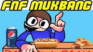 Friday Night Funkin VS Mukbang Dave and Bambi FNF Mod [upl. by Ulund]