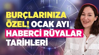 12 Burç İçin Tek Tek Tarihler Ocak Ayının Haberci Rüya Tarihleri  Astroloji Gurusu Duygu Demir [upl. by Htebezile]