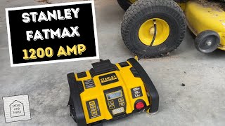 Stanley FATMAX 1200 AMP Demo to use compressor [upl. by Ahsimot]