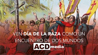 Ven día de la raza como un encuentro de dos mundos [upl. by Berni346]