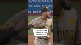 This Triple Play Sends The Padres To The Post Season 🤯 [upl. by Mcafee]