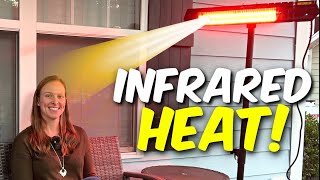 Testing Out This Infrared Patio Heater from Amazon [upl. by Fayina]