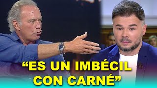 Bertín ESTALLA contra Rufián “Es un imbécil”  Víctima de la dana ESTALLA contra Risto  Directo [upl. by Idolla456]