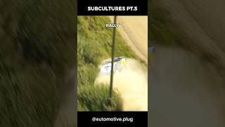 Automotive Subcultures pt3 RALLY 🤯💨💨 rally racecar rallycar racing proracer stunts [upl. by Sapowith]