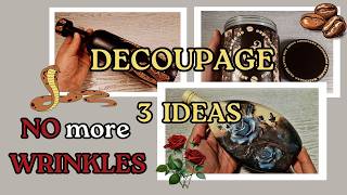 3 Decoupage Art Ideas Transform Ordinary into Extraordinary with Creativity [upl. by Lanford]