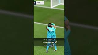 dls 24 Real Madrid vs Monaco fifa euro2024 football gaming dls24 dlsgame efootball [upl. by Panthia37]