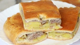 Ну оОчень вкусный  Пирог с мясным фаршем и картошкой [upl. by Celeste]