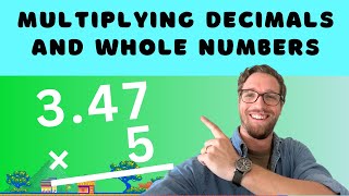 How to Multiply Decimals and a Whole Number ✏️ Made Easy 📘 [upl. by Blen]