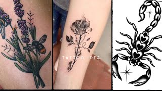 Tattoo Designs for girls  Tattoos Inspiration  Tattoos making on hand  Tatu Photo [upl. by Arin]