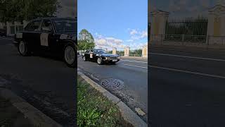 Jaguar XJ X300 automobil car rally vintagecars asmr heritage classicar jaguar jag rallycar [upl. by Anahgem439]