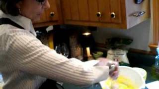 3 Sisters Cooking Italian Manicotti and Swiss Chard [upl. by Ayekal]