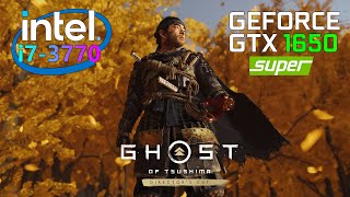 i7 3770  GTX 1650 Super  Ghost Of Tsushima [upl. by Newra]