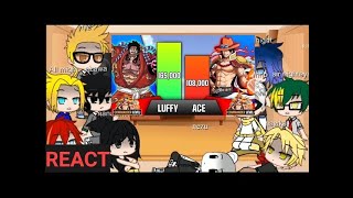 Gacha life React ao Luffy gacha life reacts to [upl. by Obeded]