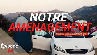 VAN TOUR  Aménager sa VOITURE en VAN pour dormir dedans  PRESENTATION [upl. by Tempest]