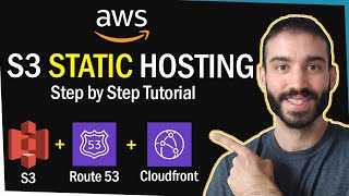 React App on AWS S3 with Static Hosting  Cloudfront  Practical AWS Projects 1 [upl. by Ziagos]