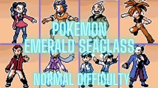 Pokemon Emerald Seaglass All Gym Leader Battles  Normal Difficulty [upl. by Lleoj778]