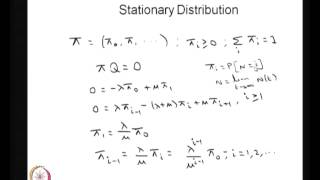 Mod05 Lec04 MM1 Queueing Model [upl. by Assenab]